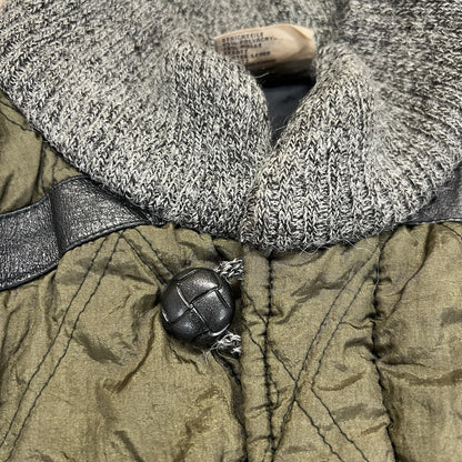 Vintage Angelo Litrico XL 56/58 Men’s Coat Bomber Jacket Wool Knit - A129