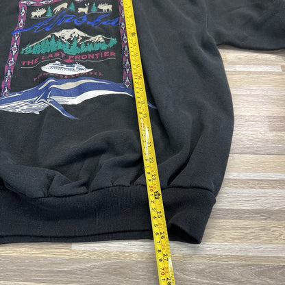 VTG Princess Cruises ALASKA The Last Frontier Sweatshirt Size XL - AG553