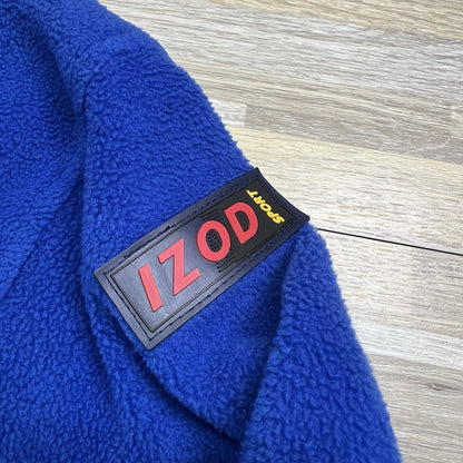 Ladies IZOD Sport Fleece Zip Up Sweater Size M - JL370
