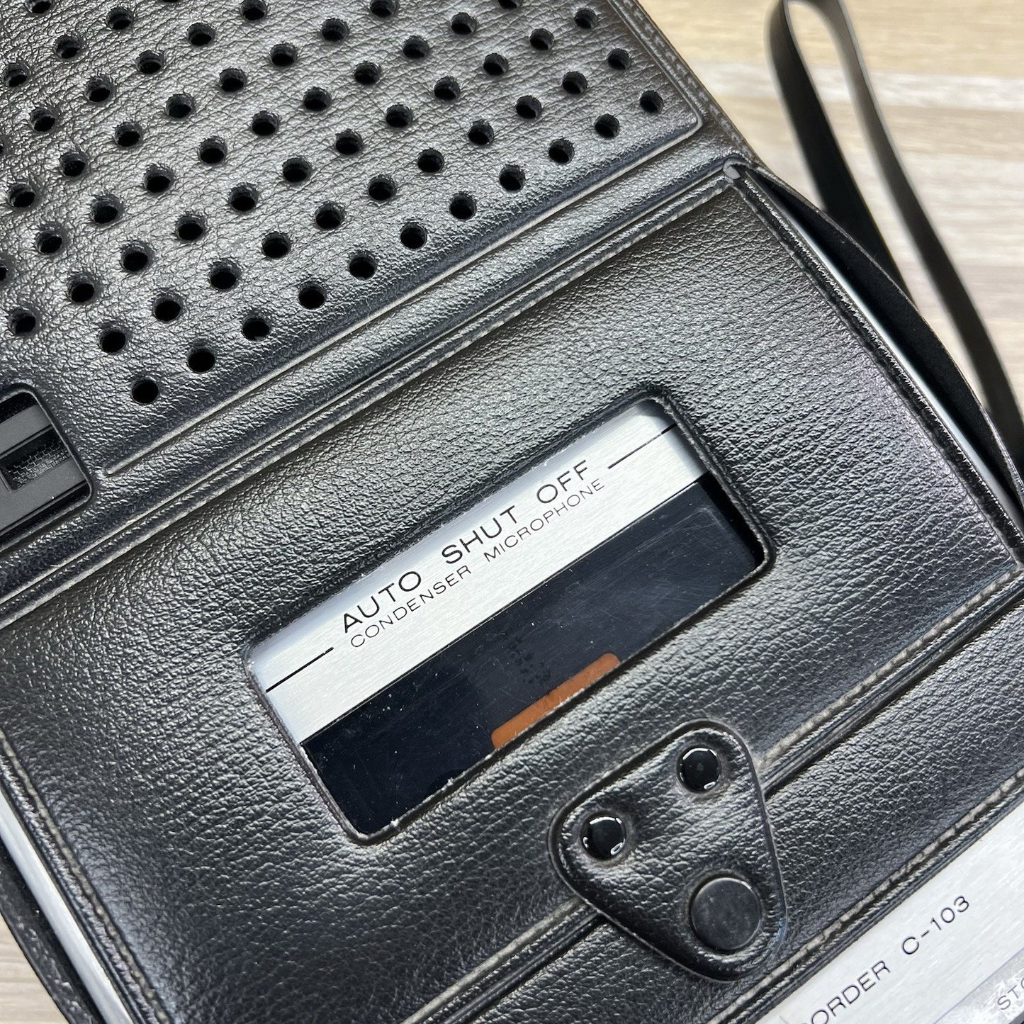 Superscope Vintage Cassette Player and Recorder C-103 with Case - JN263