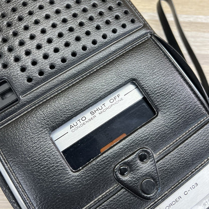 Superscope Vintage Cassette Player and Recorder C-103 with Case - JN263