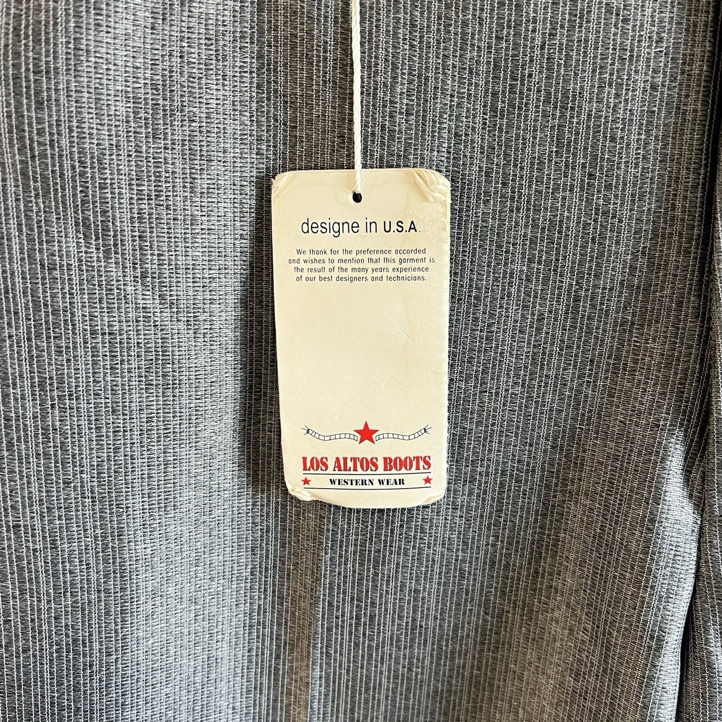 VTG Los Altos Boots NWT Men’s Pants Slacks Western Cowboy Size 36-38 X 31 -5S616