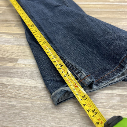 Vintage Y2K Von Dutch Mens 34x32 Jeans Pants Denim Zip Fly Skater - 13N678