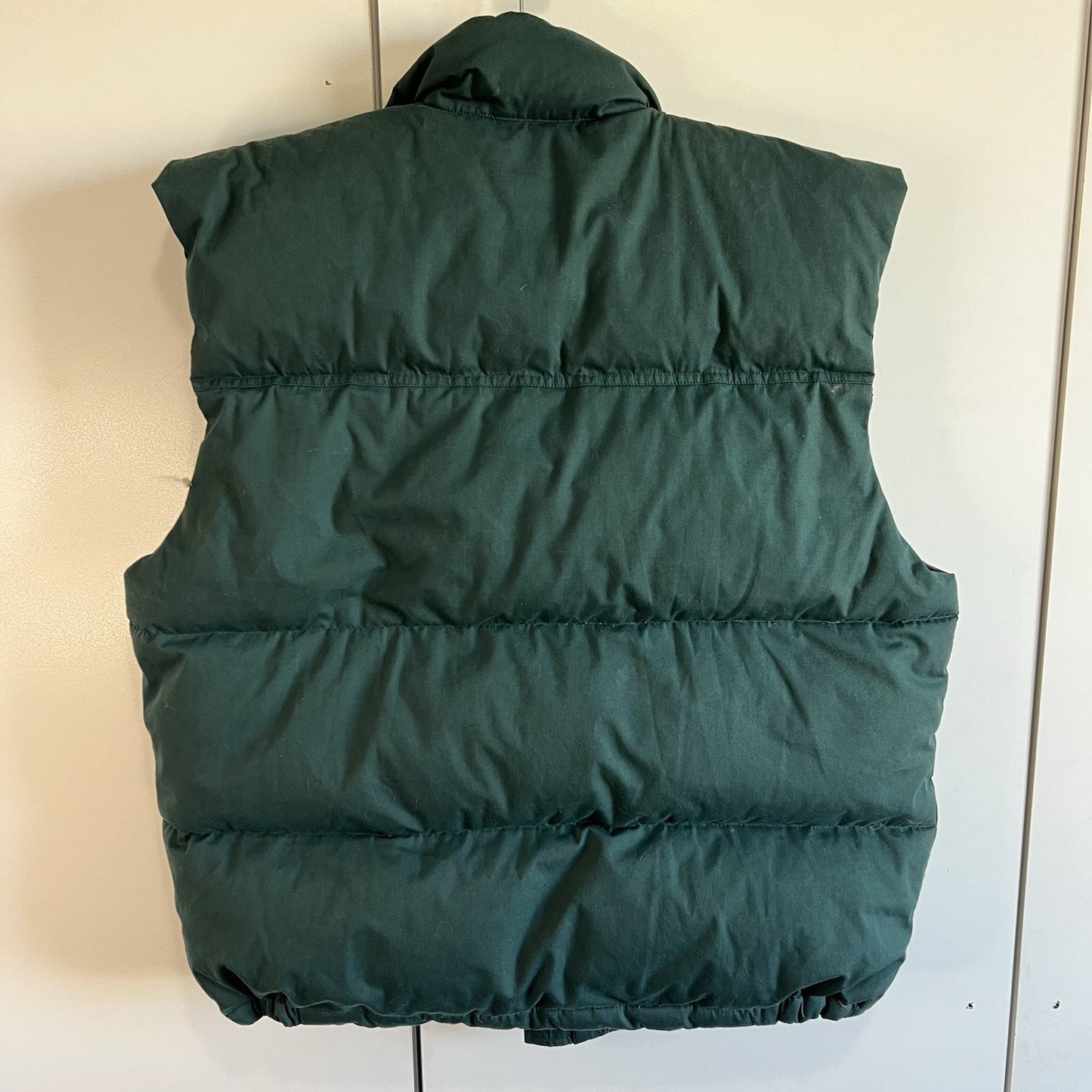 VTG Bugle Boy Down Feather Puffer Vest Green Men’s Size Large - 4S608