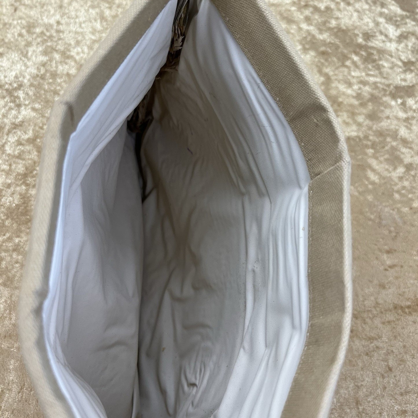 Vintage Toni Woven Clutch Hand Bag